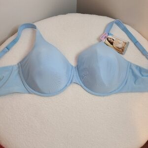Vanity Fair Cooling Touch Silky Nylon Underwire Full Figure Bra Size 42D